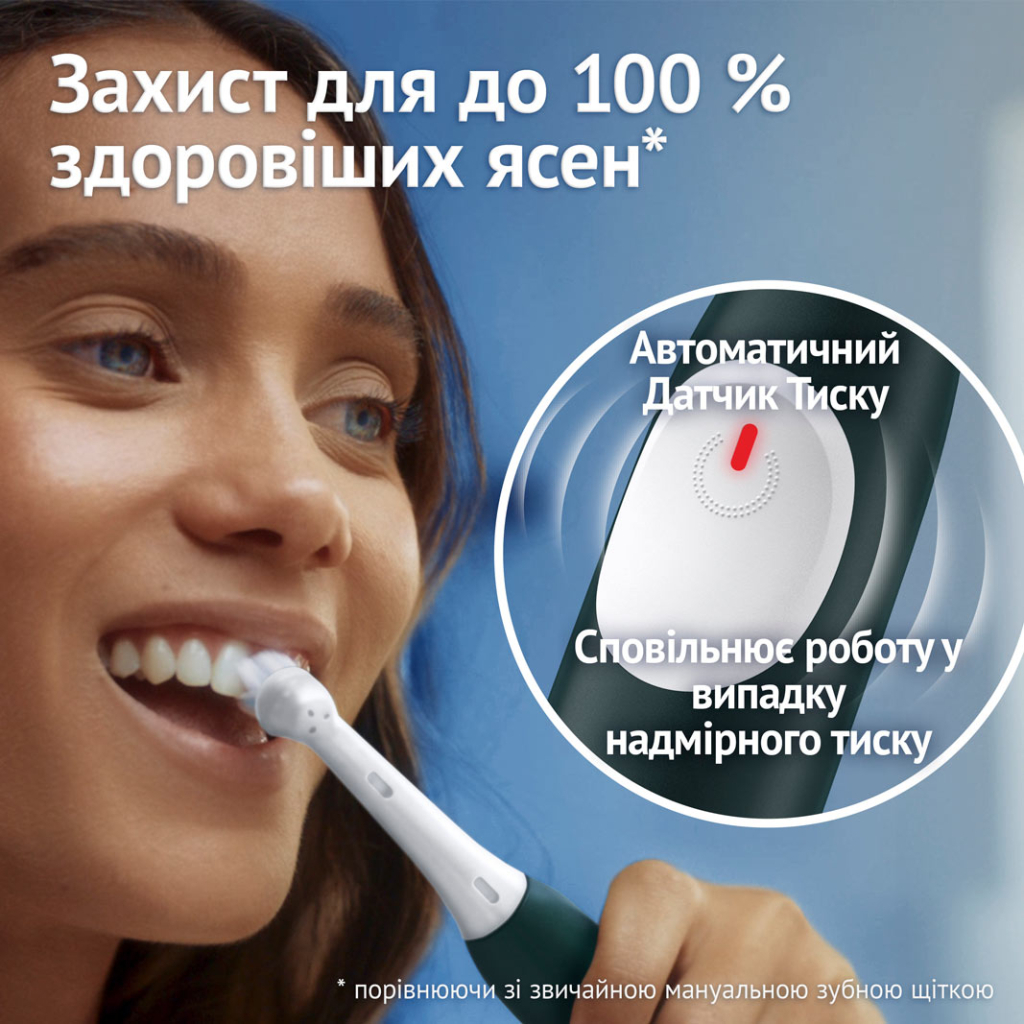 Електрична зубна щітка Oral-B Series 2 iOS2d.2ZZ9.0 Black+Green (2) (8700216611909) - зображення 6