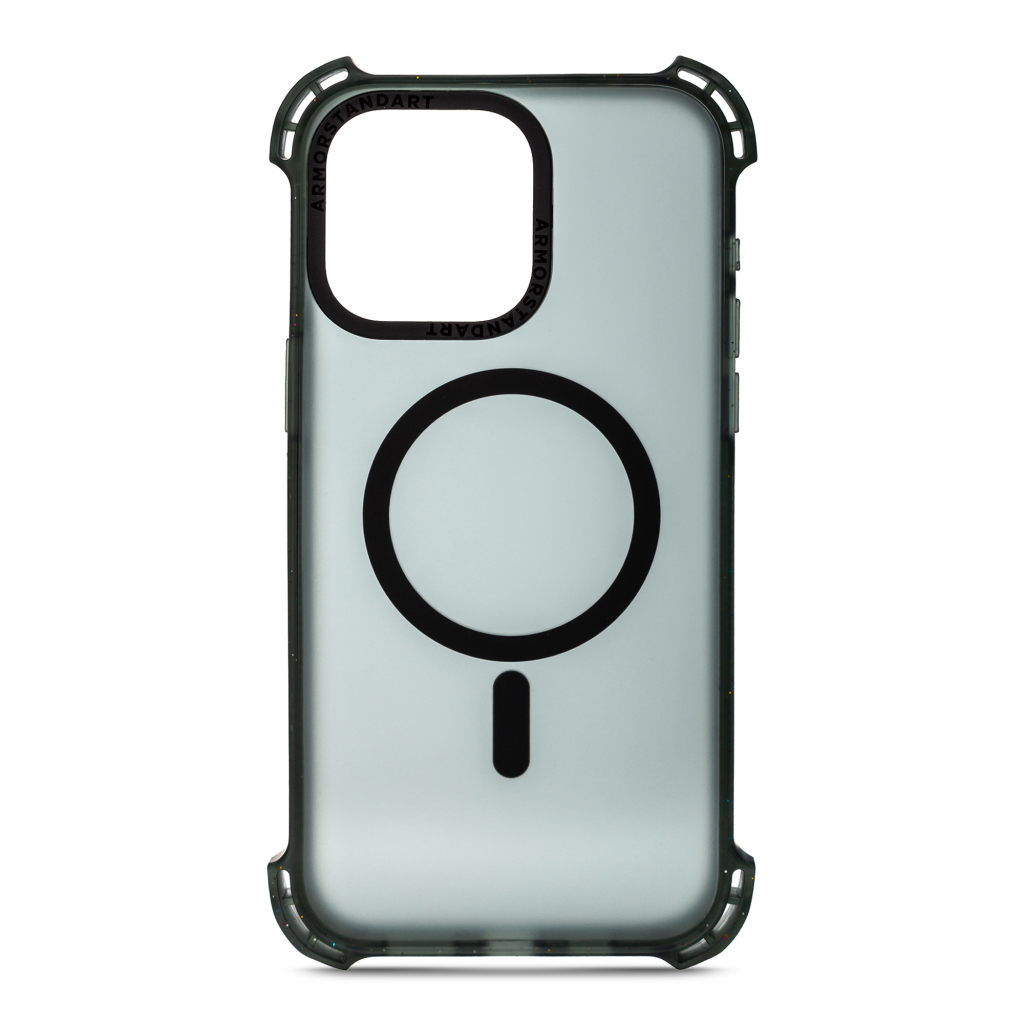 Чохол до мобільного телефона Armorstandart Bounce Apple iPhone 15 Pro Max Matte Black (ARM74917) - зображення 1