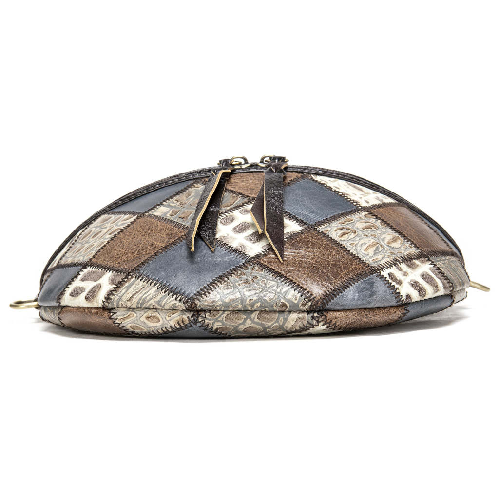 Сумка Vintage Жіноча поясна шкіряна Різнокольорова (20342) - зображення 2