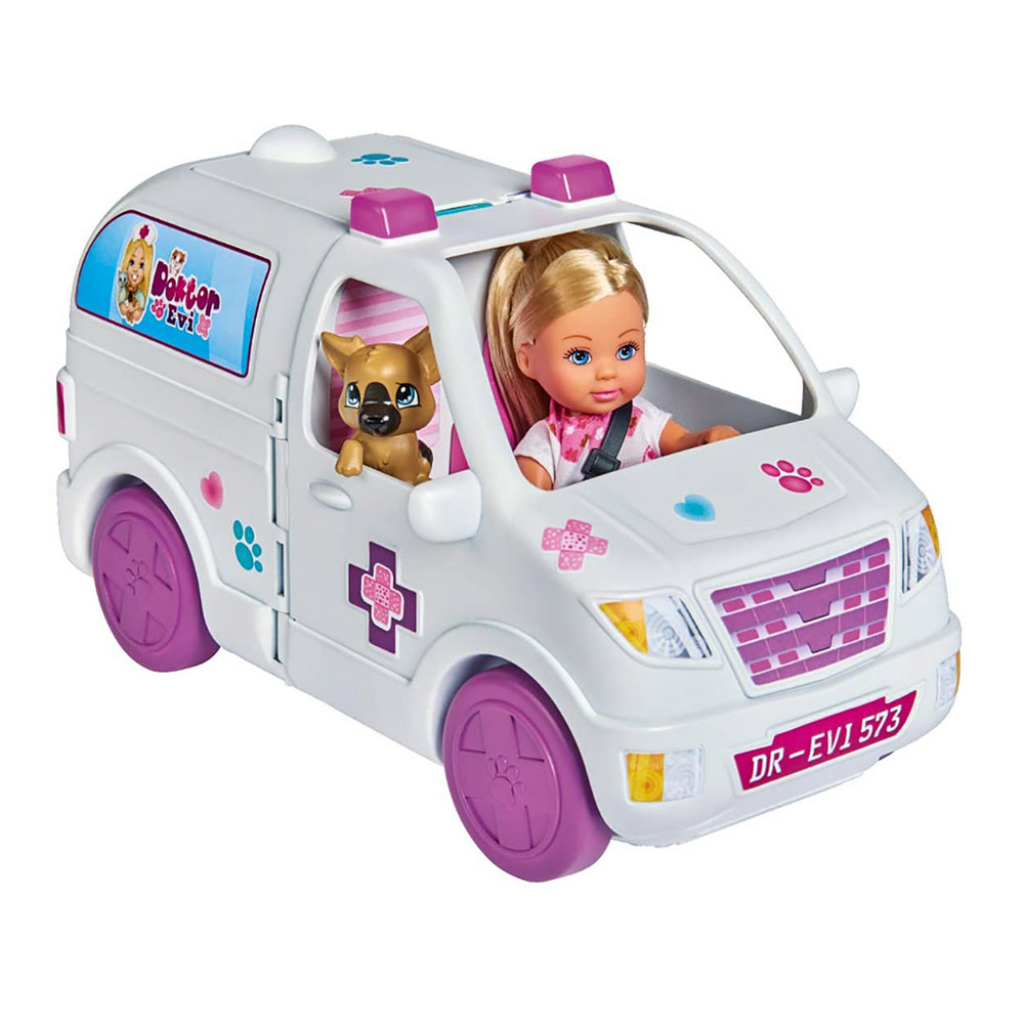 Лялька Simba Лікар Еві Мобільна ветклініка (5733488) - зображення 1