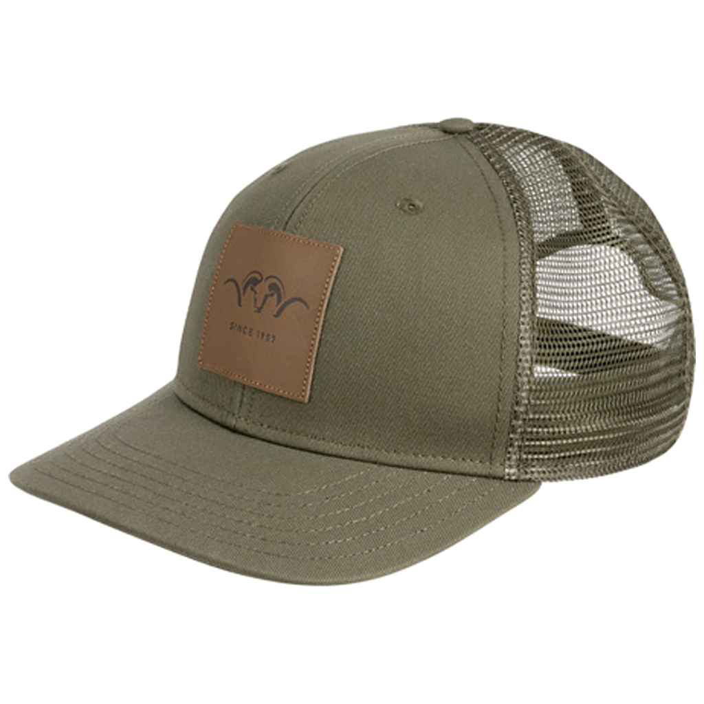 Кепка Blaser Active Outfits Leather Badge One size Олива (241017-107-566 one size) - зображення 1