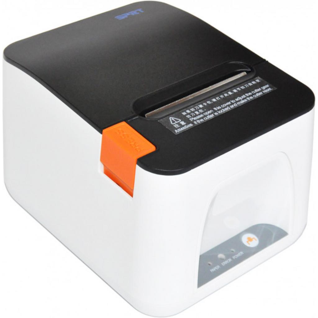 Принтер чеків SPRT SP-POS890E USB, Ethernet, dispenser, White (SP-POS890E) - зображення 1