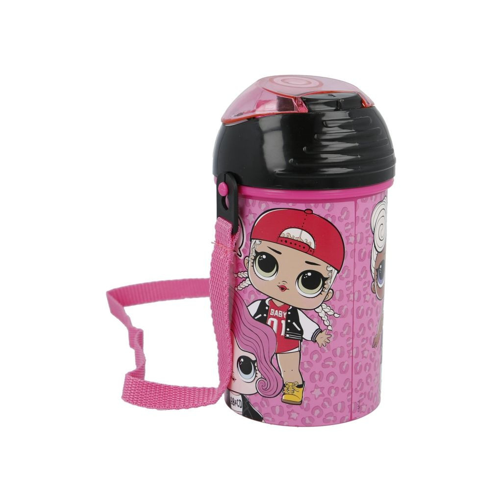 Поїльник-непроливайка Stor LOL Surprise - Rock On, Pop Up Canteen 450 ml (Stor-16869) - зображення 2