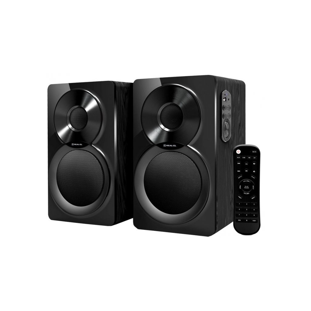 Акустична система REAL-EL S-450 Black (EL121200005) - зображення 1