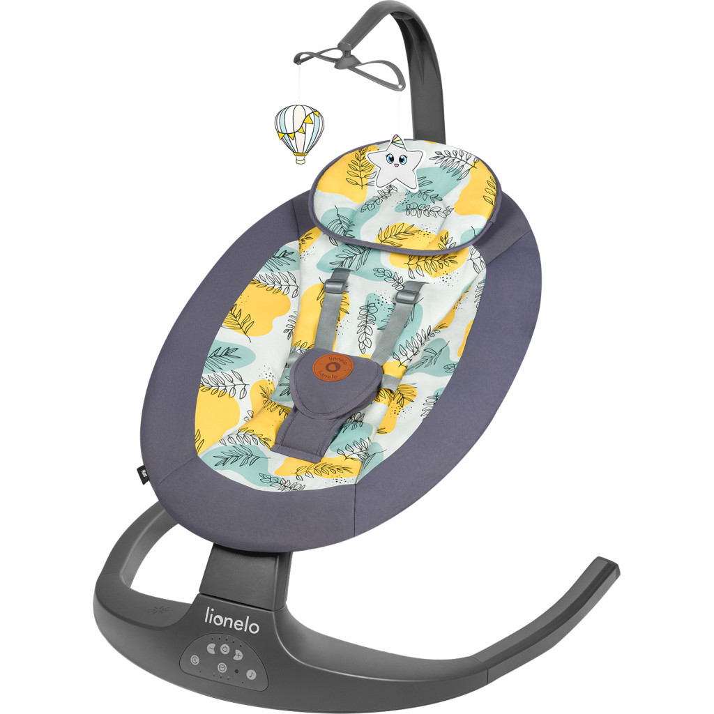 Крісло-гойдалка Lionelo Ralf grey concrete (LO-RALF GREY CONCRETE) - зображення 1