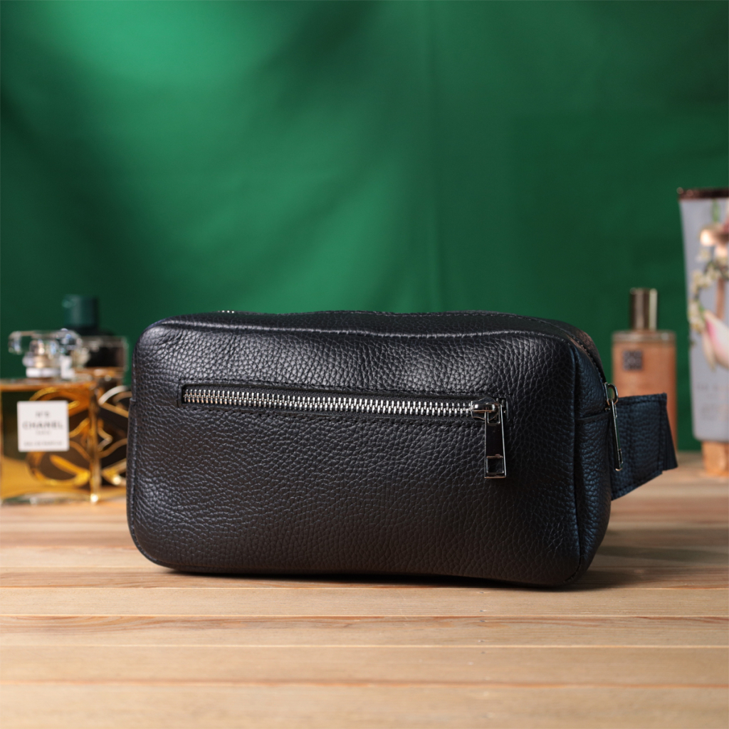 Сумка Shvigel З натуральної шкіри Чорна (22826) - зображення 9