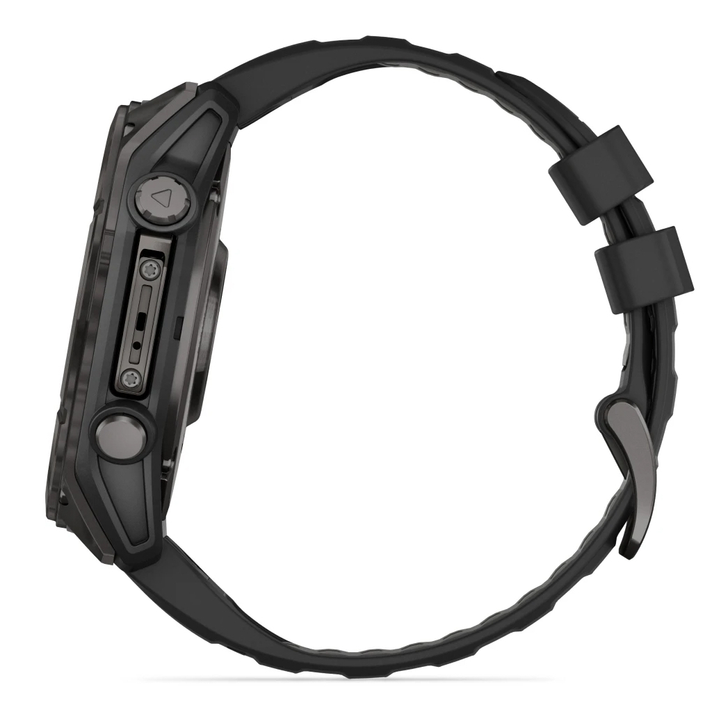 Смарт-годинник Garmin fenix 8 51mm,AMOLED,Saph,CrbnGryTi/Blk,Blk/PebbleGryBnd (010-02905-21) - зображення 5