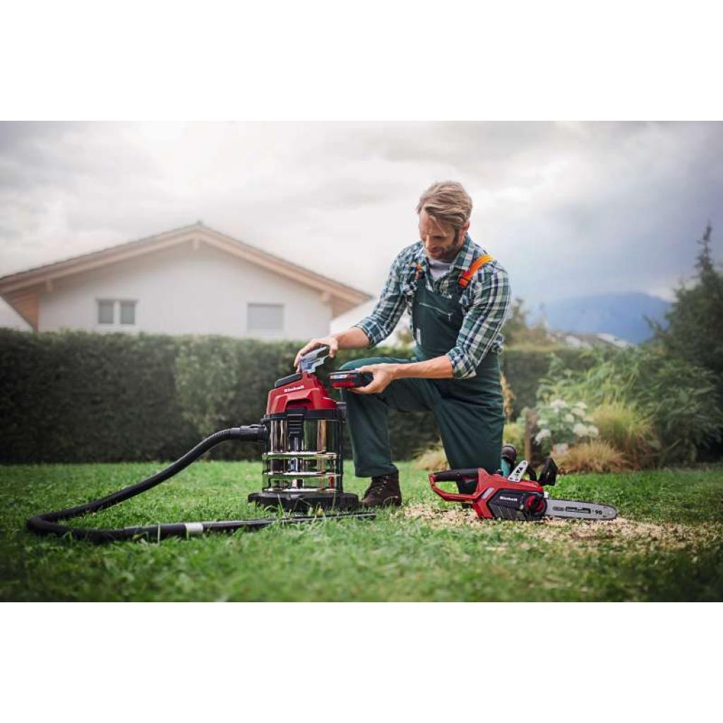 Пилосос будівельний Einhell TC-VC 18/20 Li S - Solo (Без АКБ та ЗП) (2347130) - зображення 7