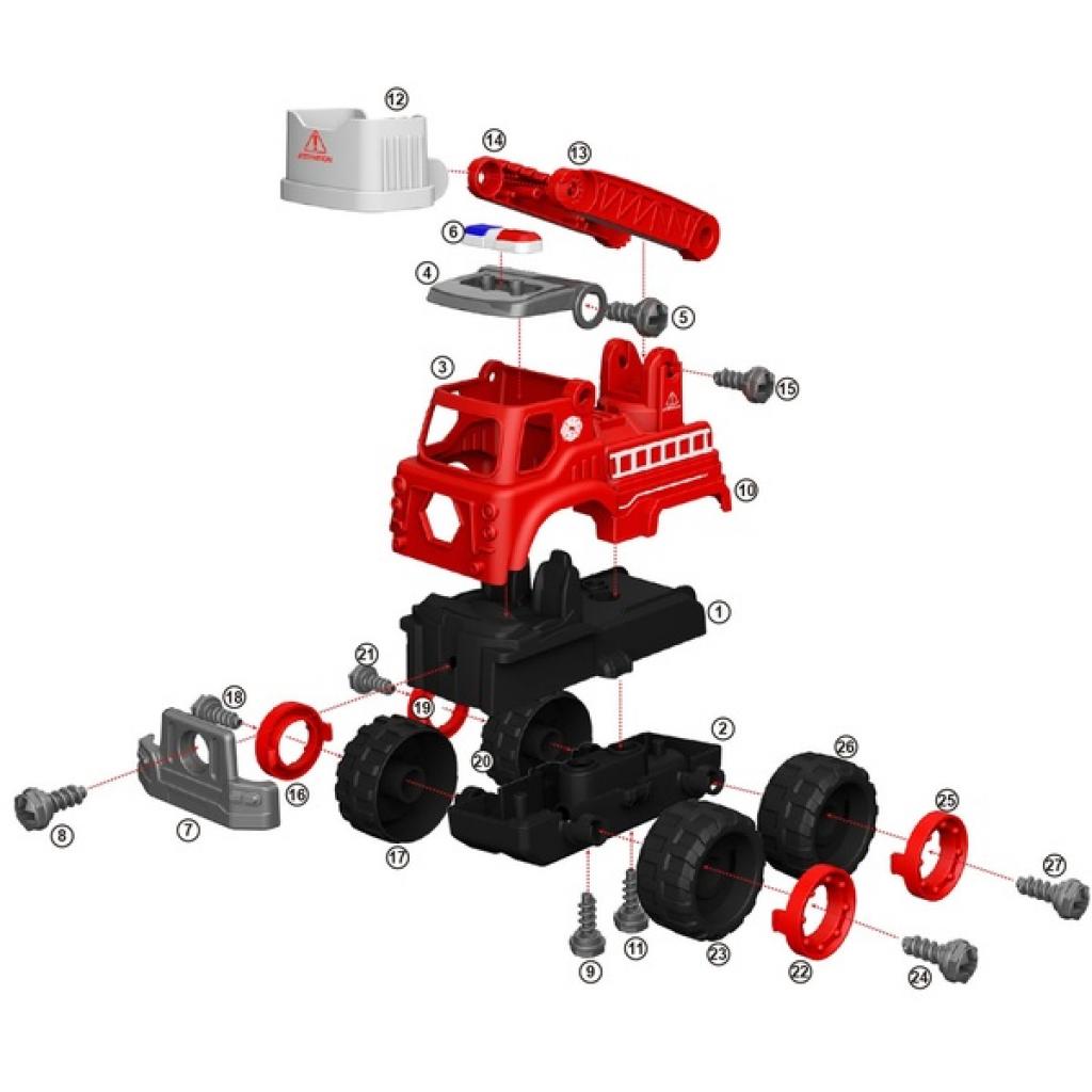 Конструктор Diy Spatial Creativity Пожежний кран (CJ-1614179) - зображення 4