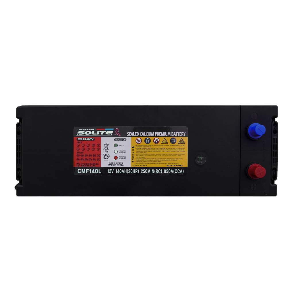Акумулятор автомобільний Solite R HEAVY DUTY 140Ah (CMF140L) - зображення 3