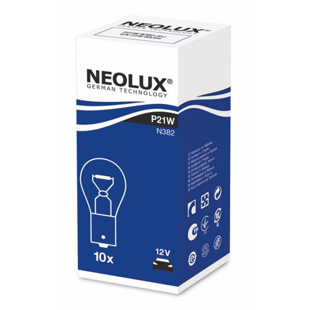 Автолампа Neolux 21W (N382) - зображення 2
