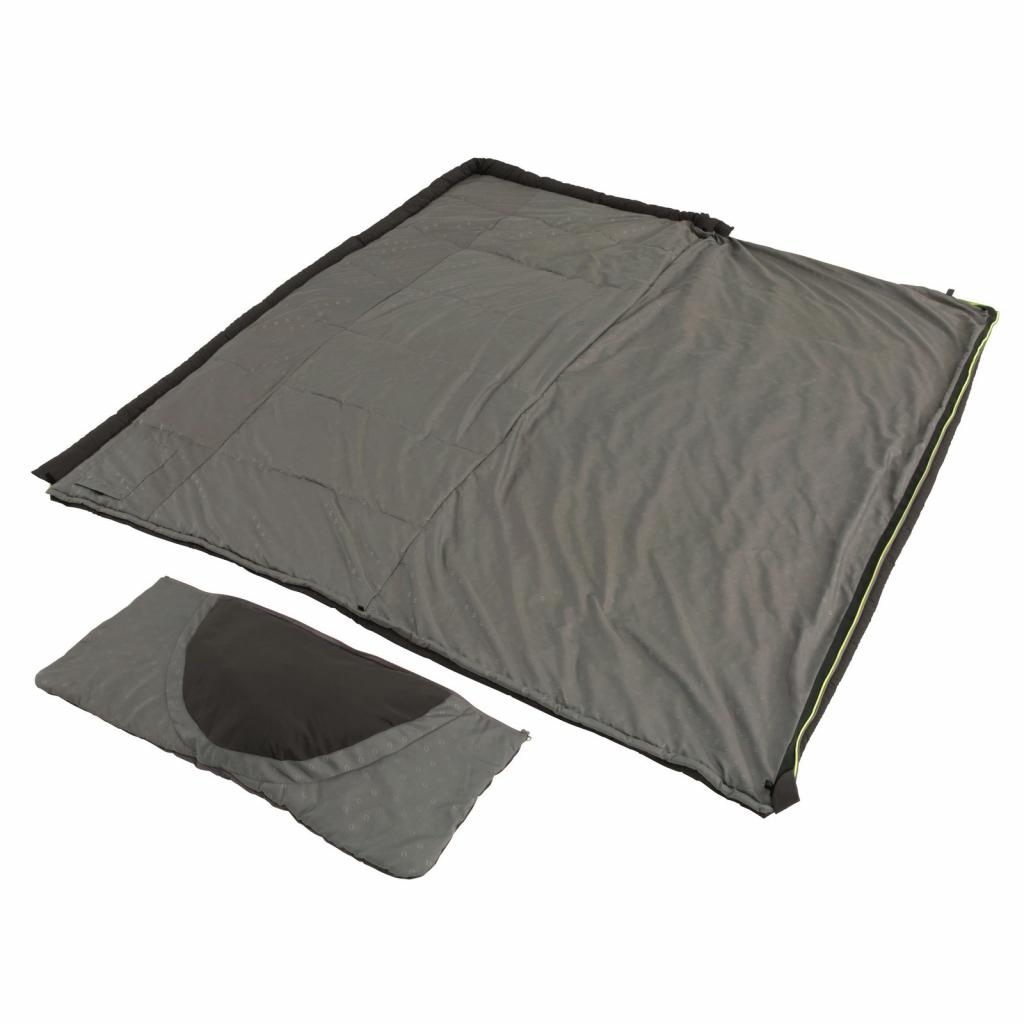 Спальний мішок Outwell Contour Reversible/+2°C Black (Left) (928323) - зображення 4