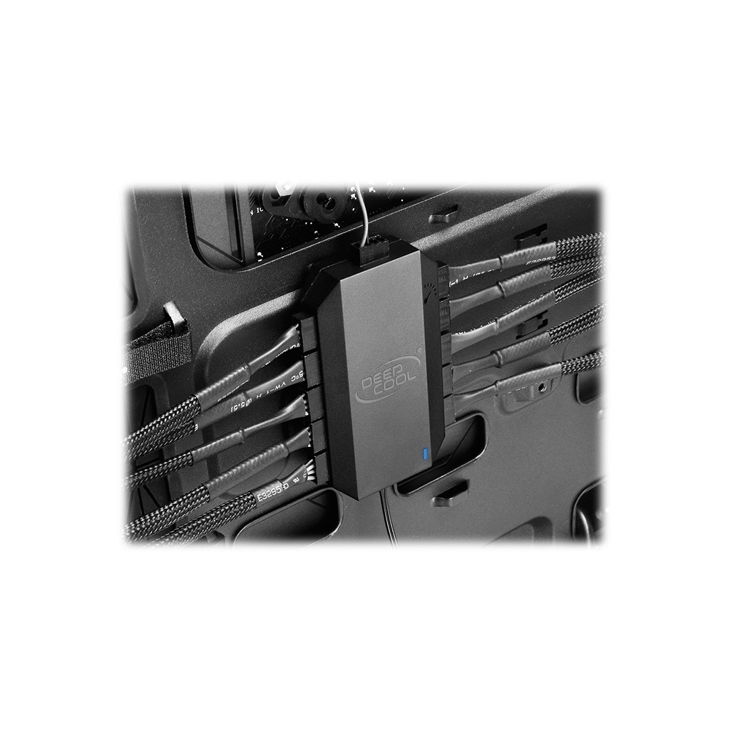 Контроллер вентилятора Deepcool 10 Port Fun Hub (FH-10) - зображення 6