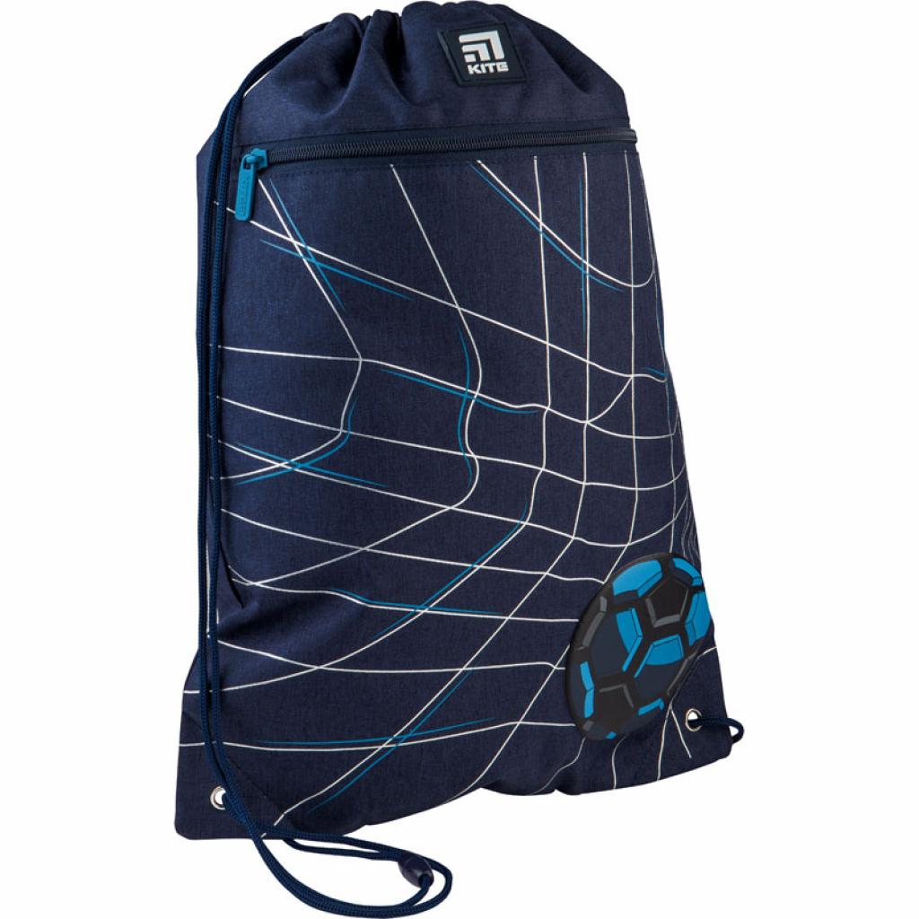 Сумка для взуття Kite Education Football pitch з кишенею (K21-601M-14) - зображення 3