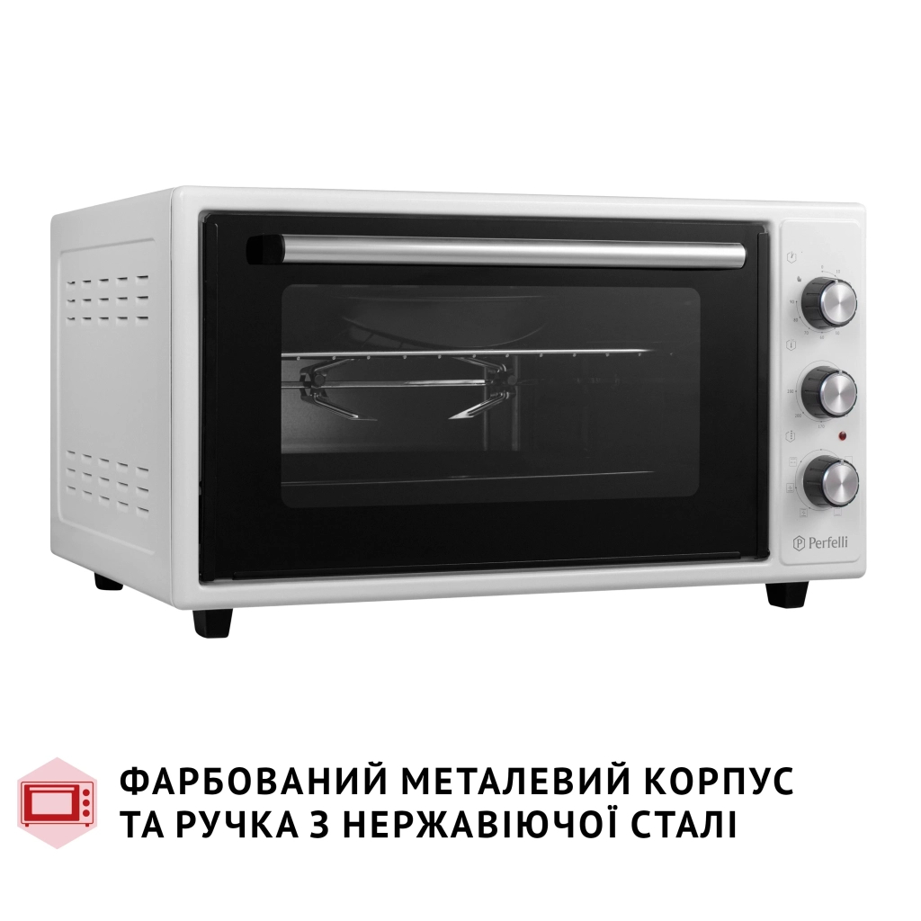 Електропіч Perfelli SIERRA 48 WHITE - зображення 4