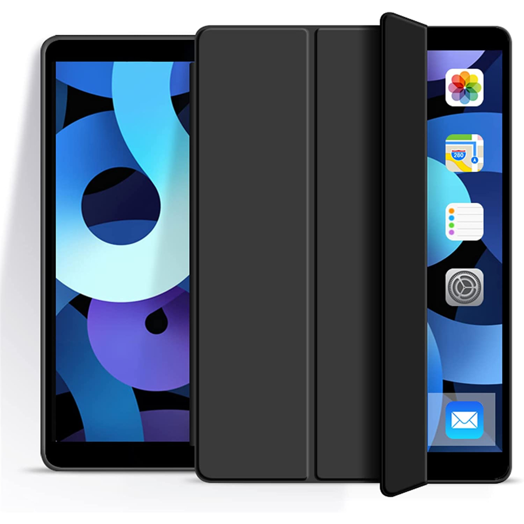 Чохол до планшета BeCover Tri Fold Soft TPU Silicone Apple iPad 10.9" 2022/24/11" 2025 Black (708518) - зображення 2
