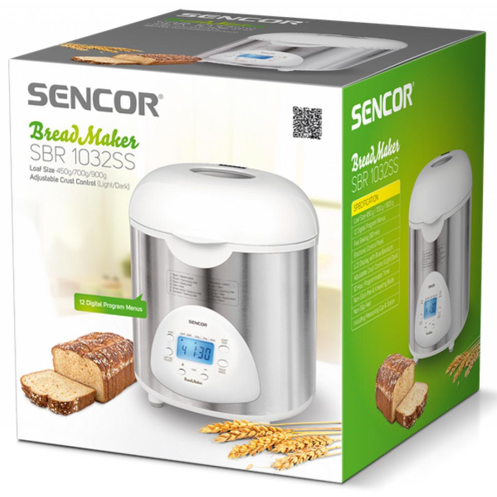 Хлібопічка Sencor SBR 1032 SS (SBR1032SS) - зображення 2