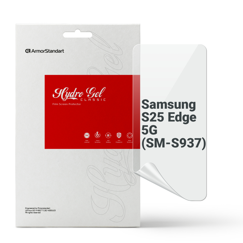Плівка захисна Armorstandart hydrogel Samsung S25 Edge 5G (SM-S937) (ARM83266) - зображення 1