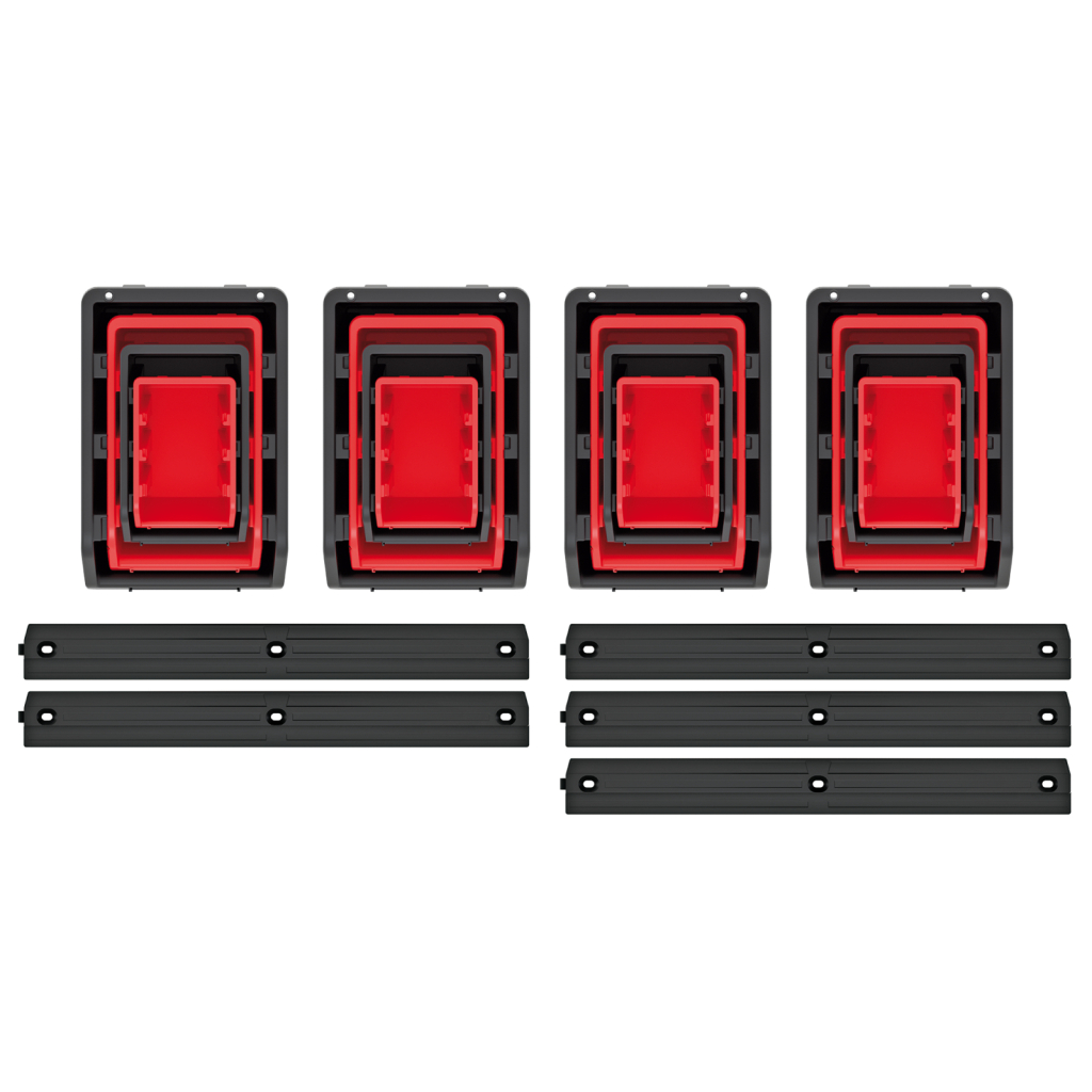 Ящик для інструментів Kistenberg набір ємностей з підвісною штангою, 580*235*130, KST16 (KST16) - зображення 1