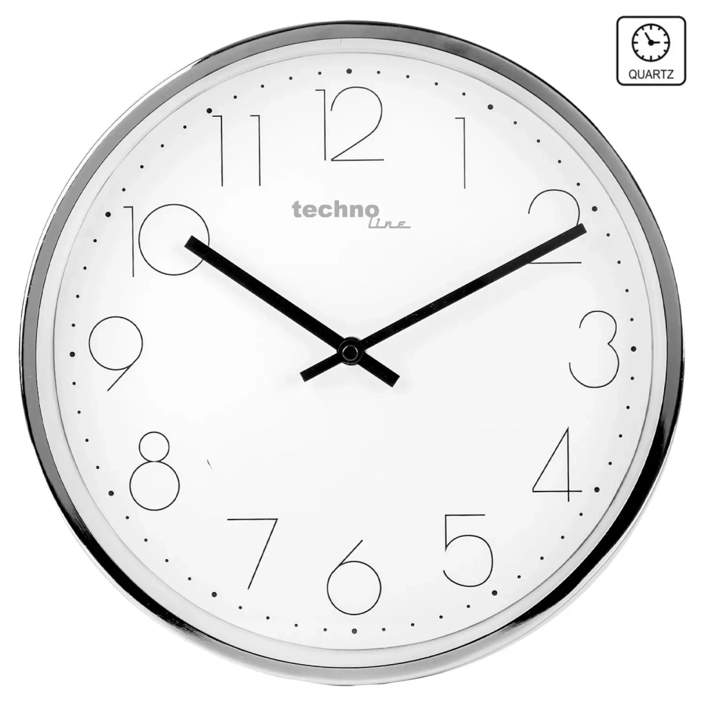 Настінний годинник Technoline WT7210 White/Silver (DAS301798) - зображення 4