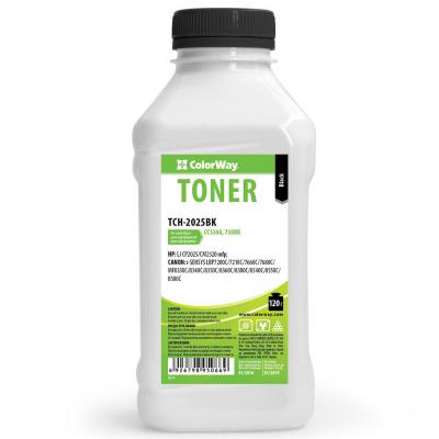 Тонер ColorWay HP CLJ CP2025/2020/CM2320 Black 120g (TCH-2025BK) - изображение 1