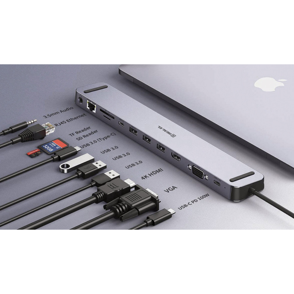 Концентратор REAL-EL CQ-1000, space grey (EL123110005) - изображение 9