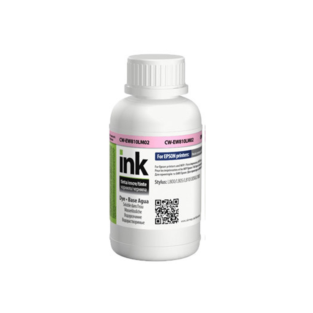 Чорнило ColorWay Epson L-800/810/850 200мл Light Magenta (CW-EW810LM02) - зображення 1