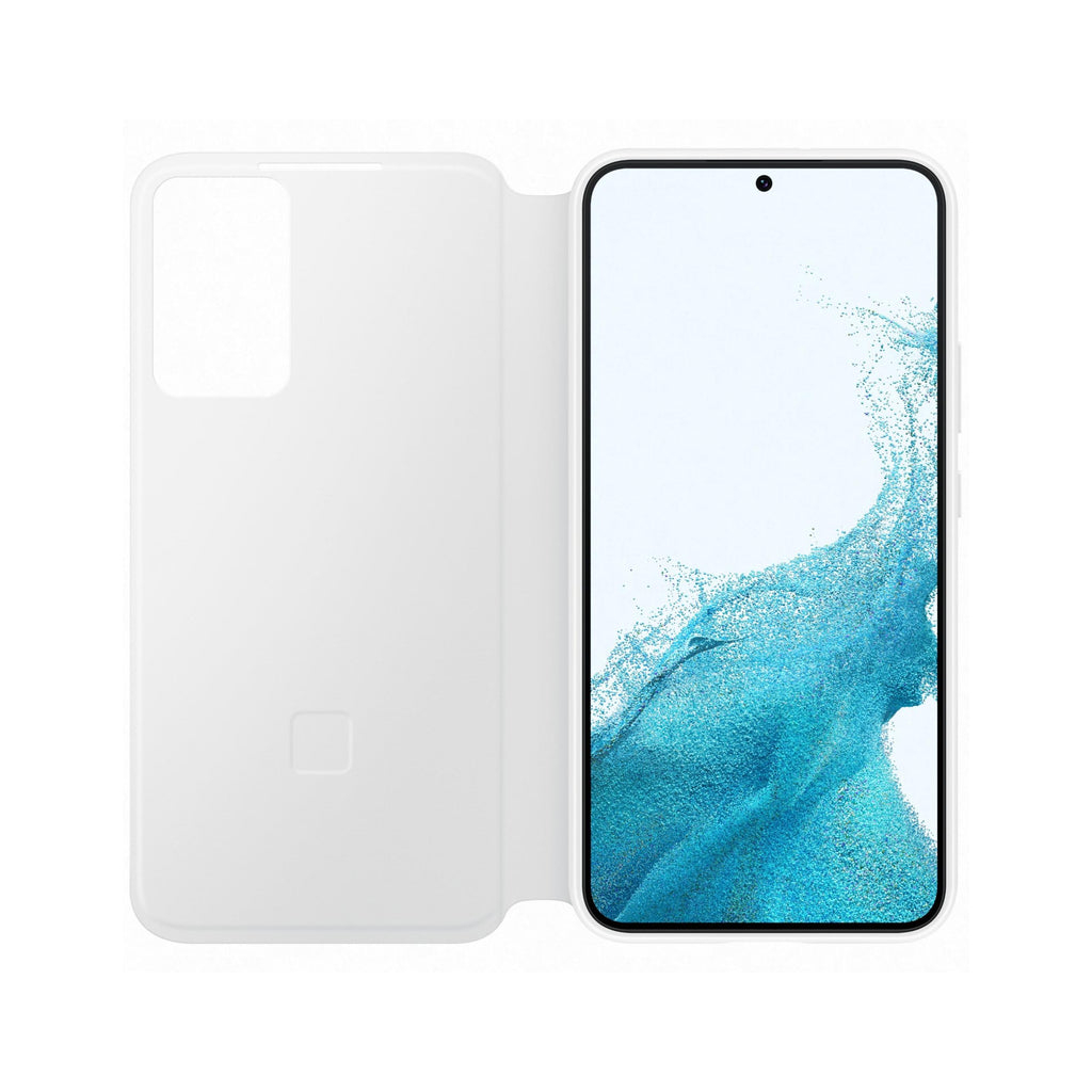 Чохол до мобільного телефона Samsung Smart Clear View Cover Galaxy S22 Plus White (EF-ZS906CWEGRU) - зображення 3