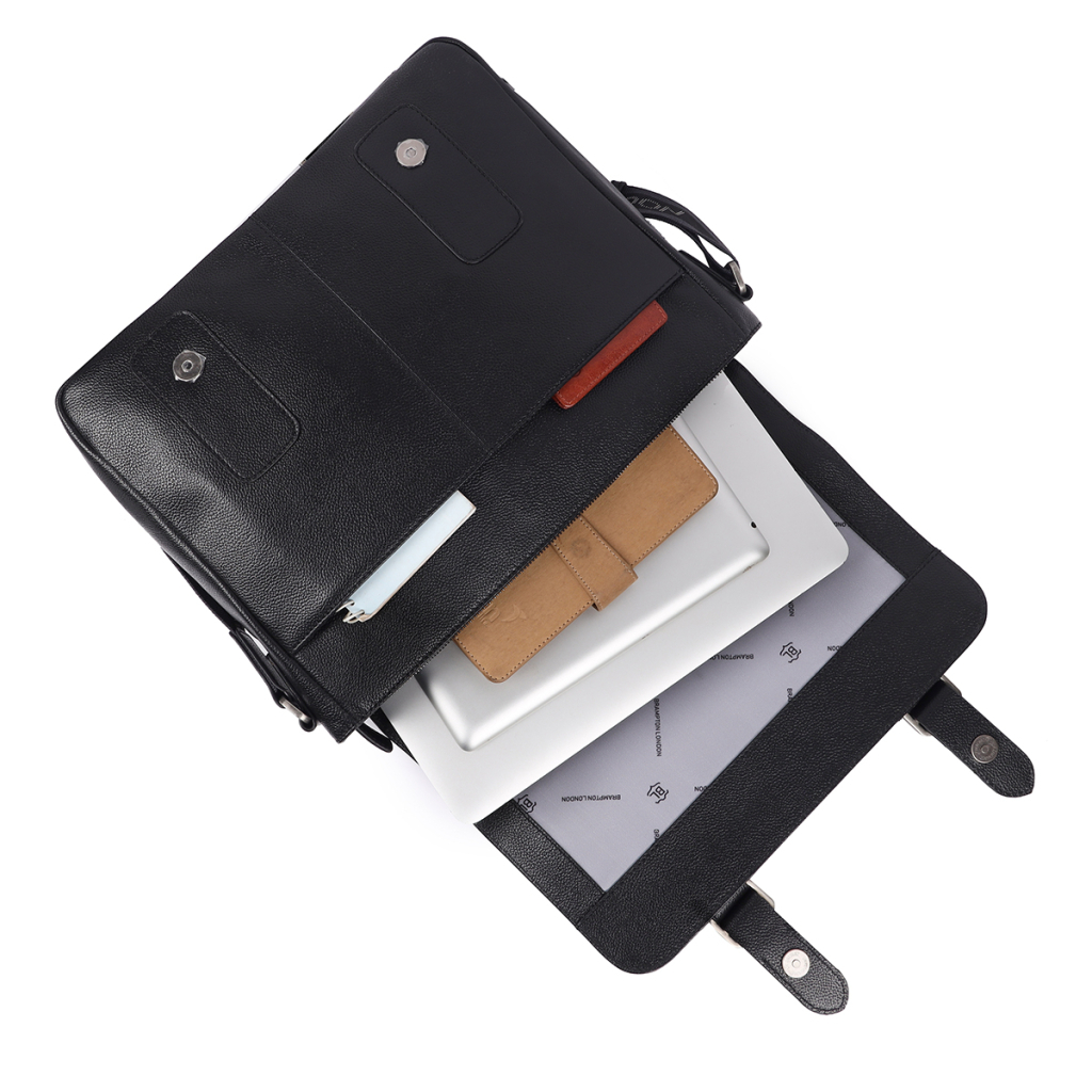 Сумка Brampton London Emissary Black (64403 BLK) - зображення 7