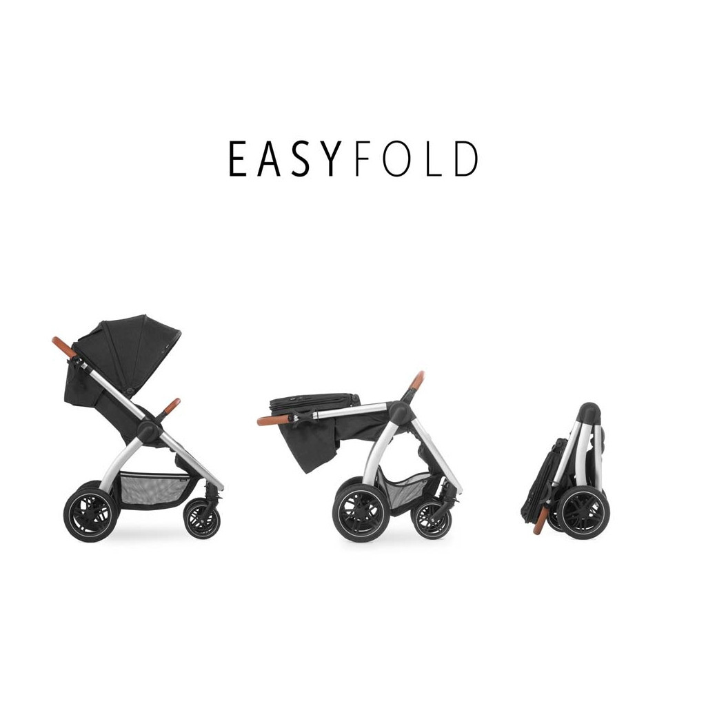 Коляска Hauck Uptown Melange Black (14827-3) - зображення 5