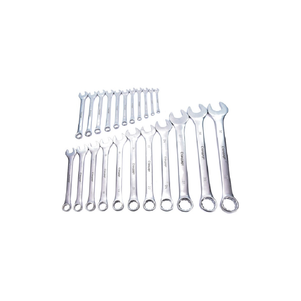 Ключ Стандарт комбінований 6-32 мм 22 шт. у чохлі (NKK22ST-S) - зображення 2