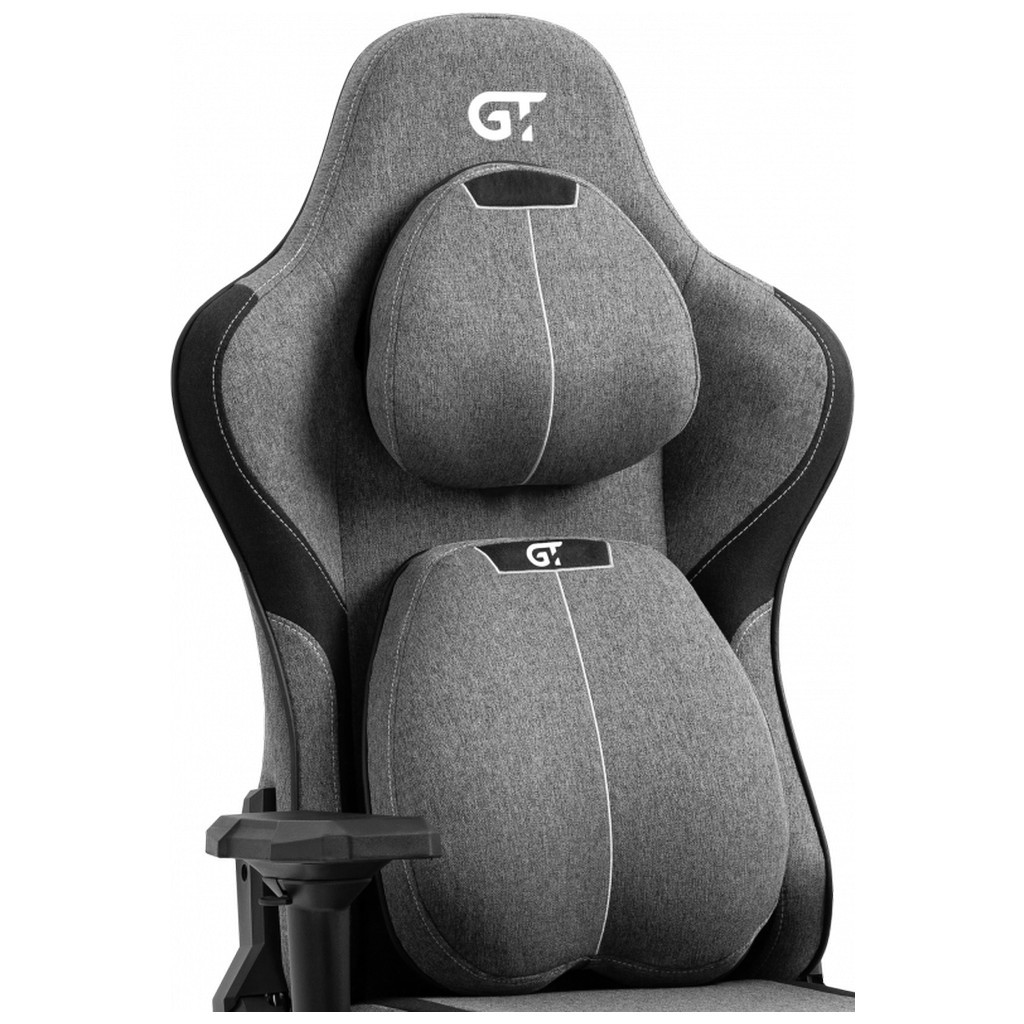 Крісло ігрове GT Racer X-2308 Gray/Black (X-2308 Fabric Gray/Black) - зображення 11