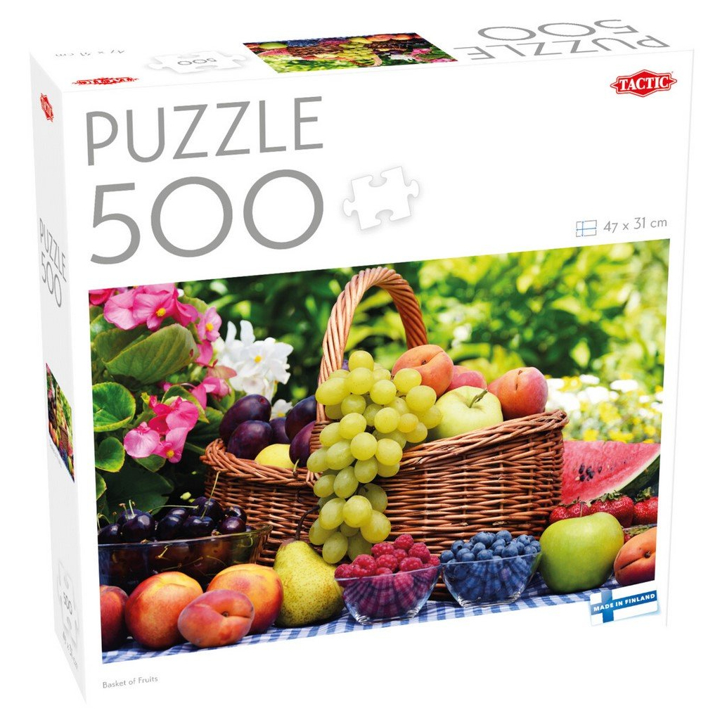 Пазл Tactic Кошик з фруктами, 500 елементів (59224) - зображення 1
