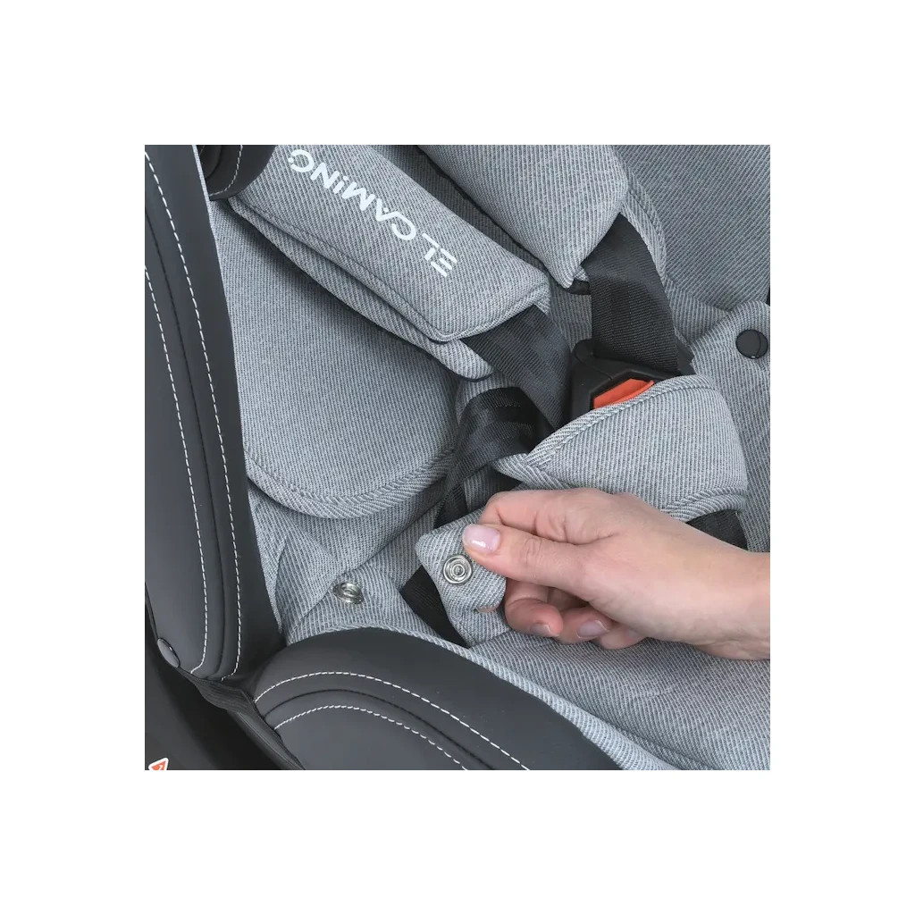 Автокрісло El Camino EVOLUTION 2 360 ISOFIX (0-36кг) (ME 1045-1 royal gray) - зображення 11