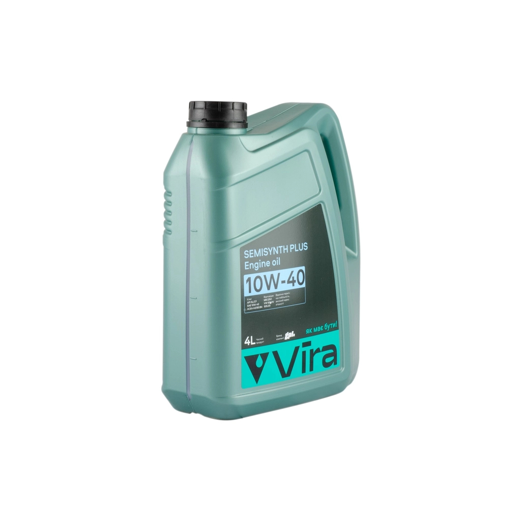 Моторна олива VIRA Semisynthetic Plus 10W-40 4 л (VI0352) - изображение 2