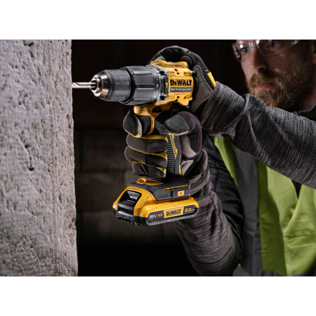 Шуруповерт DeWALT ударний XR Li-Ion 18 В 2 Ач, 68 Нм, 0-450/0-1650 об/хв, TSTAK (DCD100YD2T) - зображення 7