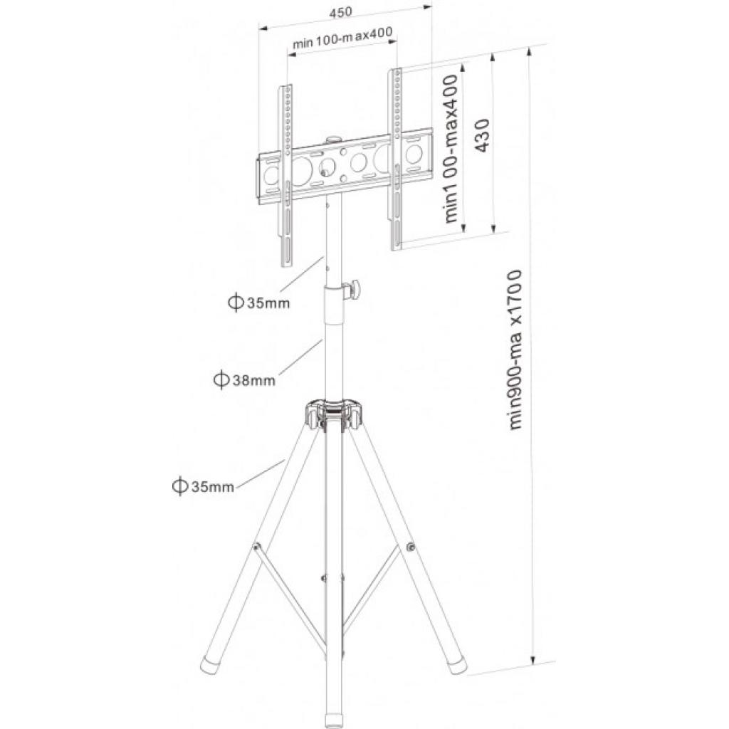 Стійка презентаційна Charmount CT-FTVS-T3 - зображення 7
