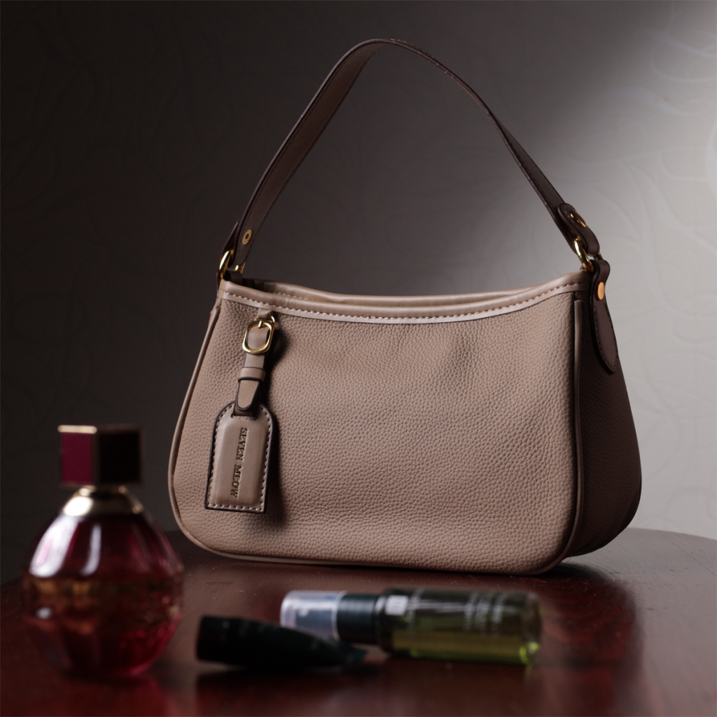 Сумка Vintage Жіноча з двома ручками із натуральної шкіри Бежева (22632) - зображення 11