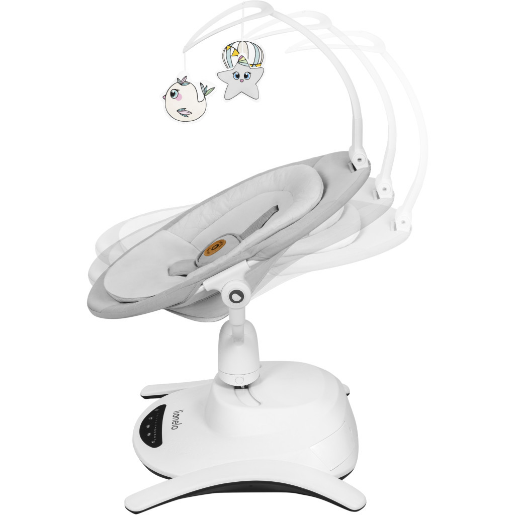 Крісло-гойдалка Lionelo Bella Grey Concrete (LO-BELLA GREY CONCRETE) - зображення 11