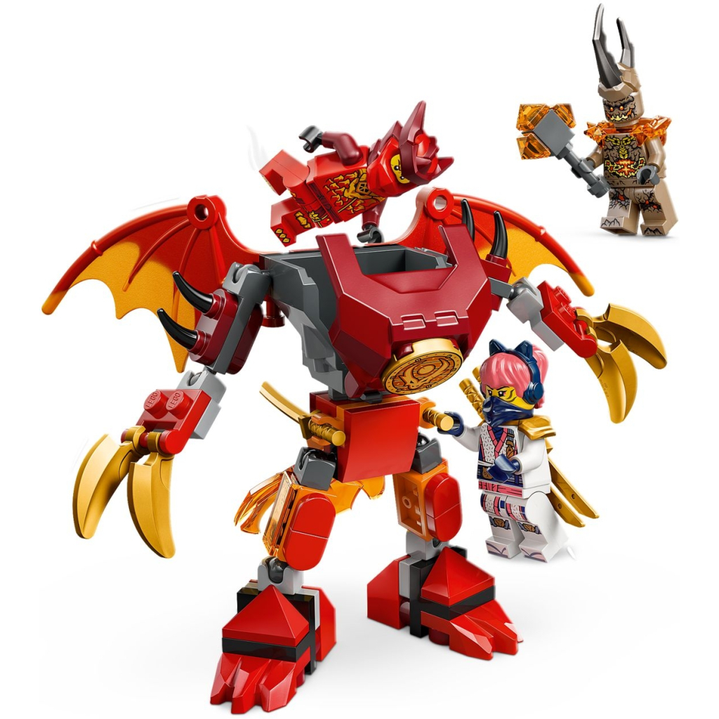 Конструктор LEGO Ninjago Бойовий набір робота Дракона Кая (71851) - зображення 3