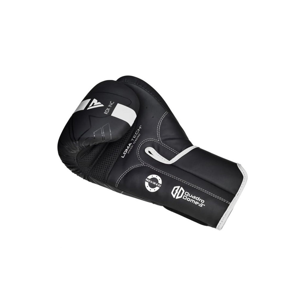 Боксерські рукавички RDX F6 Kara Matte White 8 унцій (BGR-F6MW-8OZ) - зображення 3