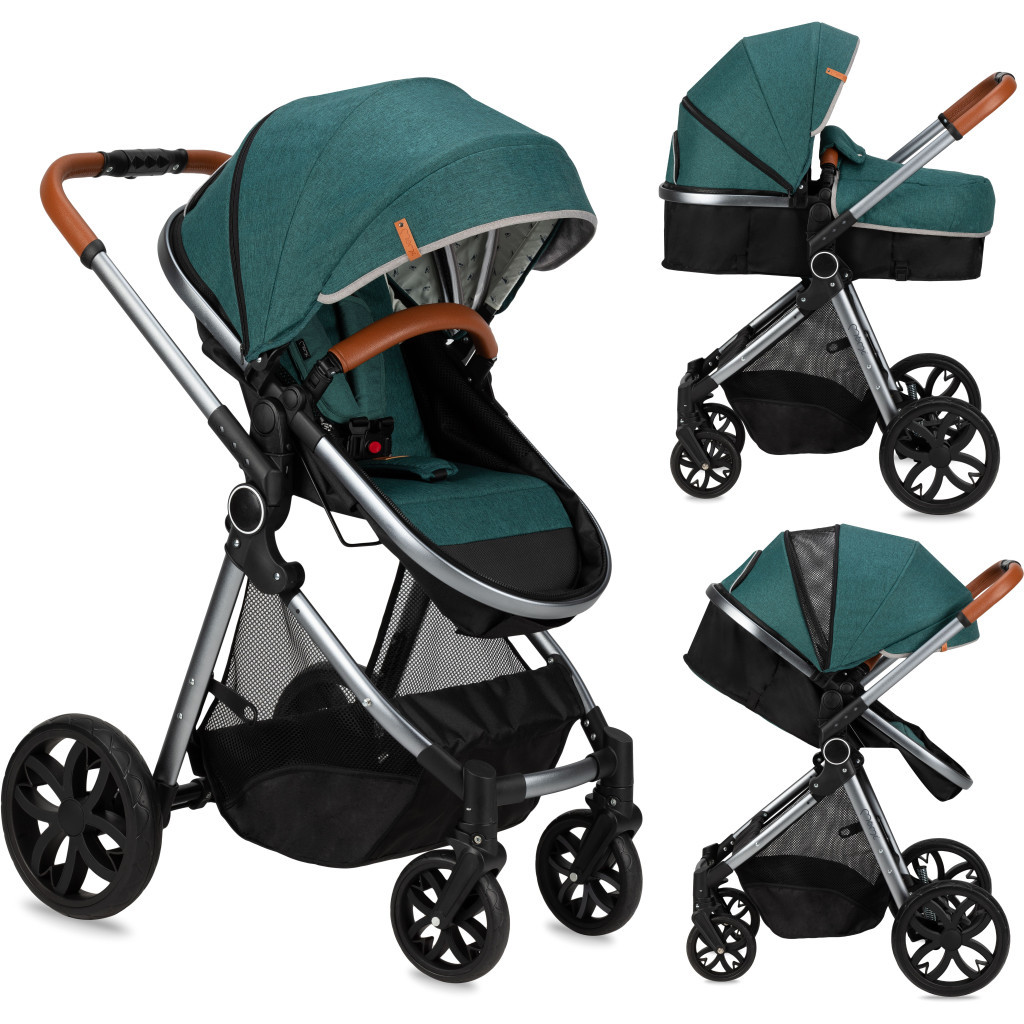 Коляска MoMi 2 в 1 Limuru Green (WOSP00028) - зображення 3