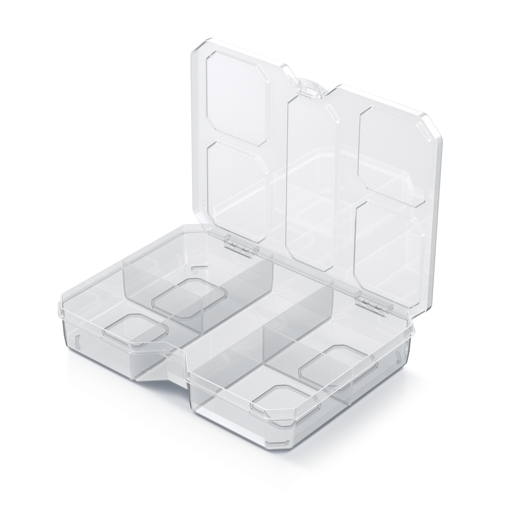 Ящик для інструментів Kistenberg органайзер 8", 193*147*35, SQR Box, KSQ20154 (KSQ20154) - зображення 2