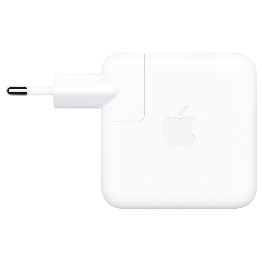 Блок живлення до ноутбуку Apple 70W USB-C Power Adapter (MQLN3ZM/A) - зображення 3