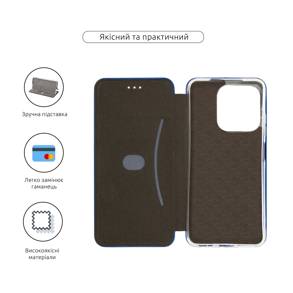 Чохол до мобільного телефона Armorstandart G-Case Tecno Spark 10 4G (KI5q) Blue (ARM68952) - зображення 3