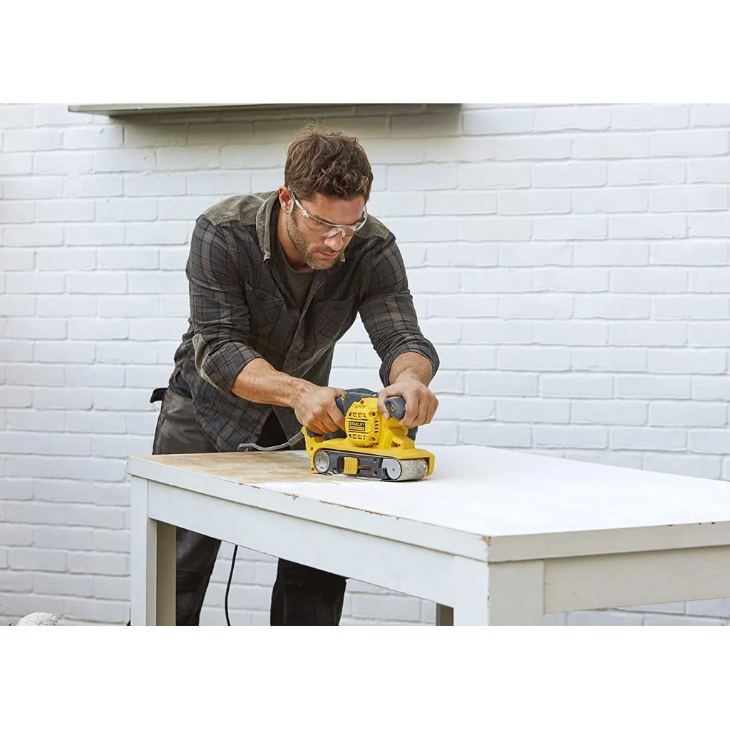 Шліфувальна машина Stanley FatMax, 1010W, розмір стрічки 533х76 мм, 3.5 кг (FMEW204K) - зображення 8