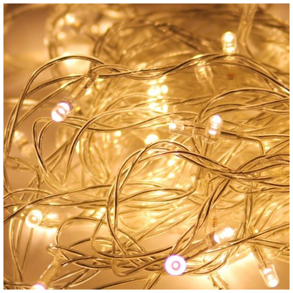 Гірлянда ColorWay LED 50 5 м 8 функцій Теплий колір USB (CW-G-50L5U) - зображення 6