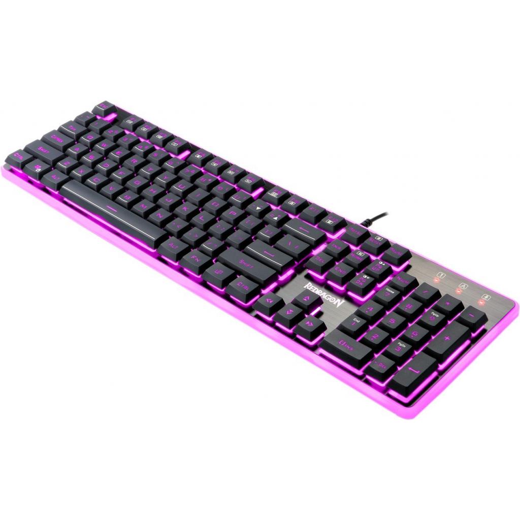 Клавіатура Redragon Dyaus USB UKR Black (77625) - зображення 6