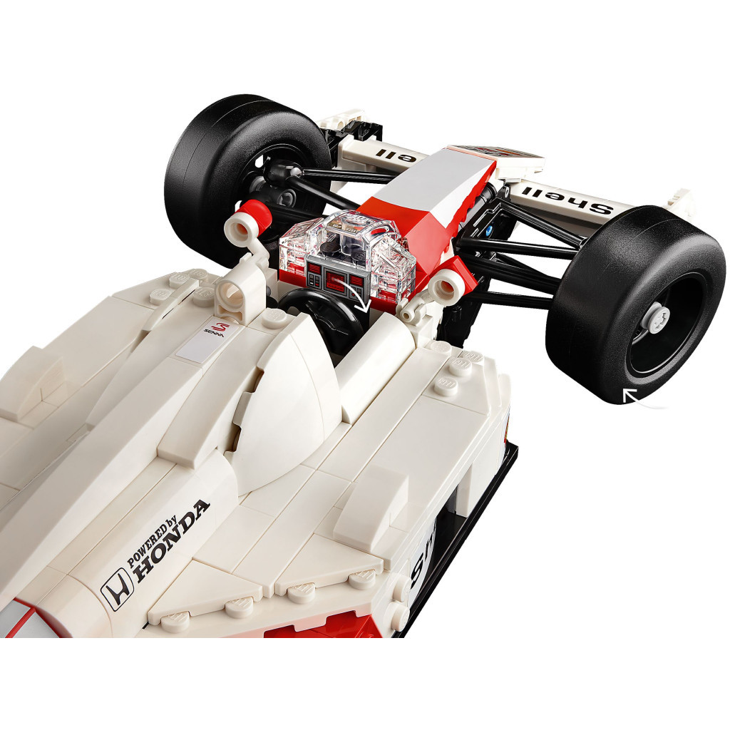 Конструктор LEGO Icons McLaren MP4/4 і Айртон Сенна (10330) - зображення 7