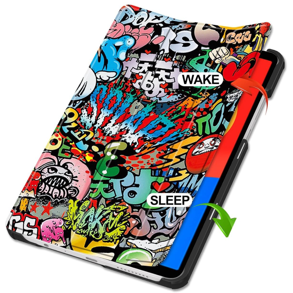 Чохол до планшета BeCover Smart Case Xiaomi Redmi Pad SE 8.7" Graffiti (711913) - зображення 5
